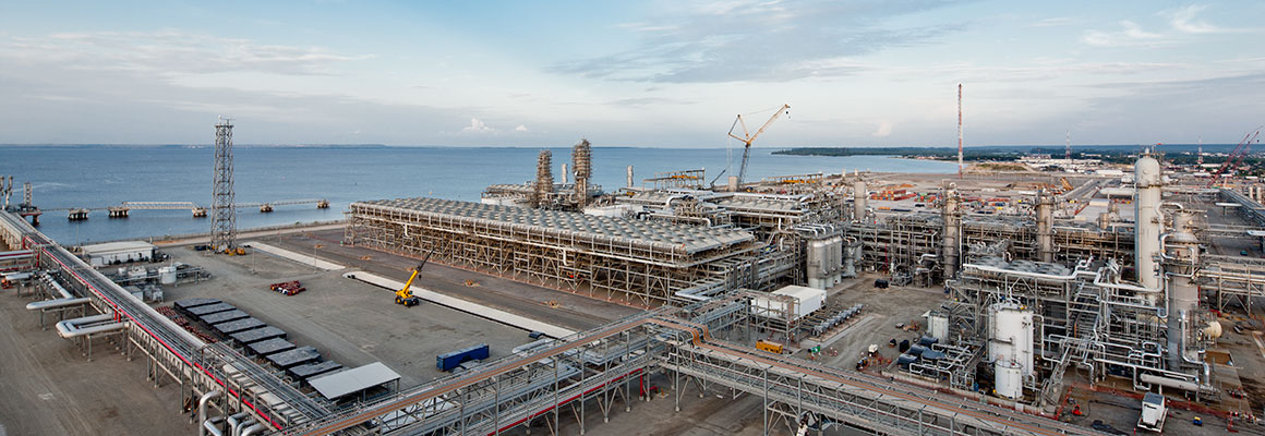 Angola LNG plant