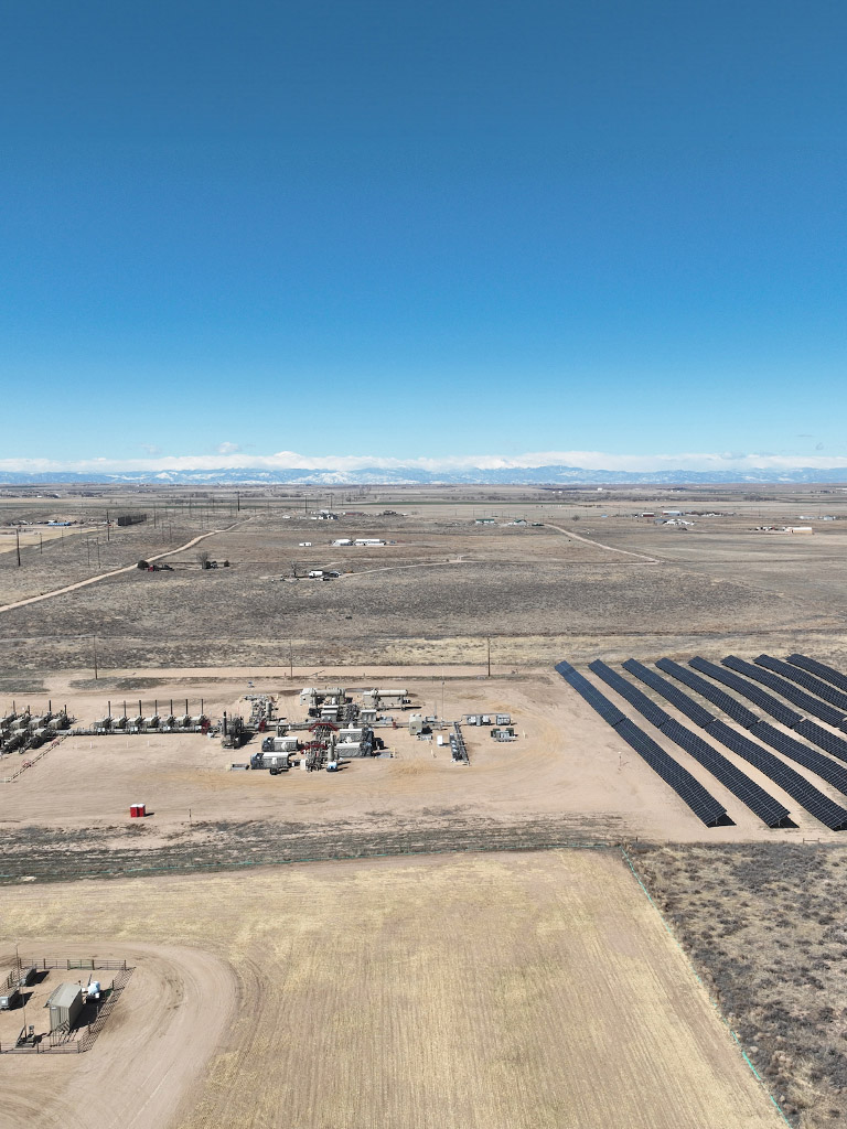 Chevron’s solar field