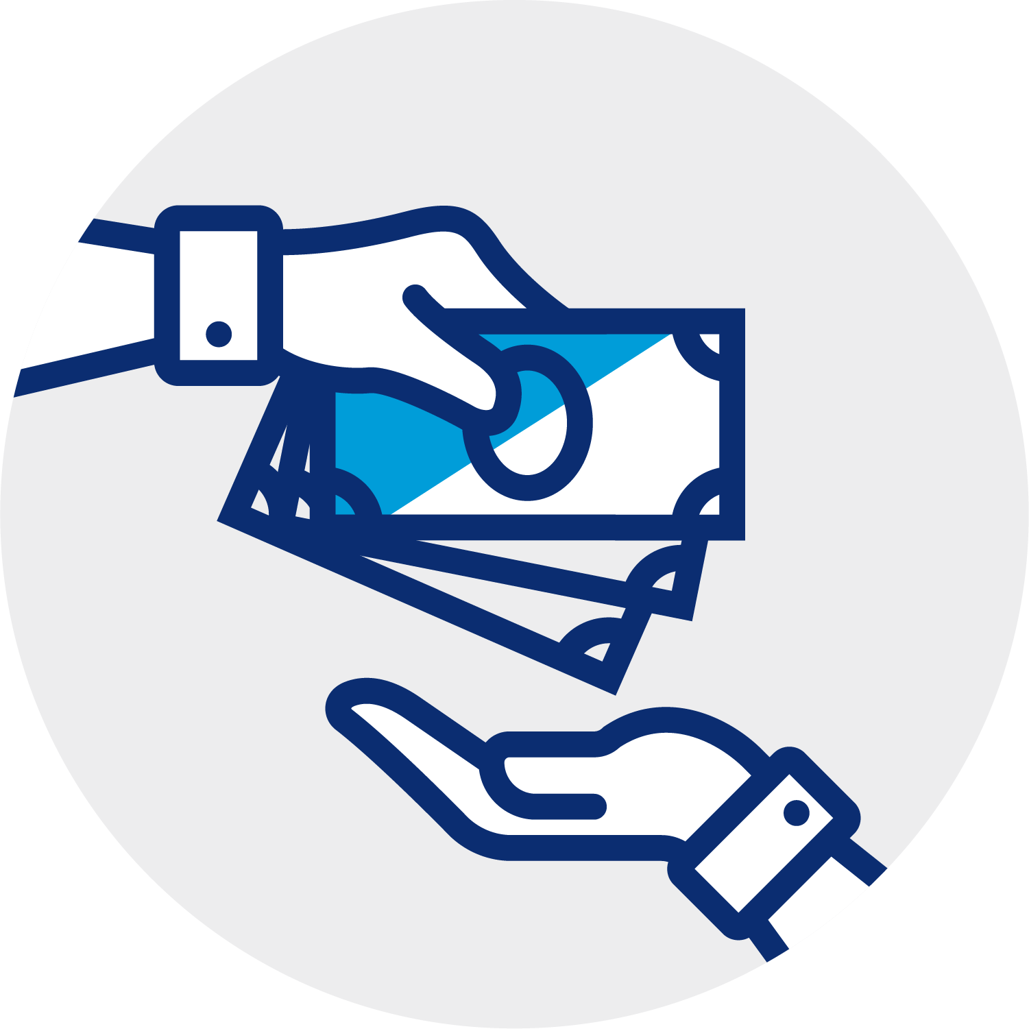 returning cash icon